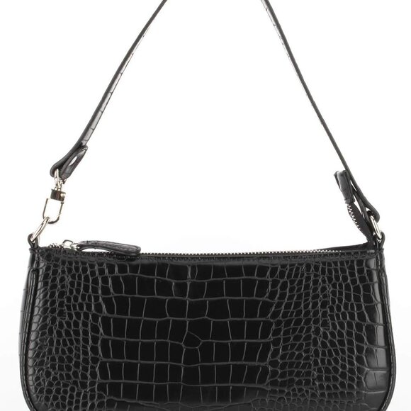 Bag Crocodile Effect Retro Faux Leather Classic Clutch Shoulder Purse Handbag fo